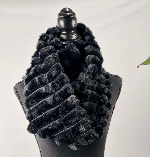 faux fur scarf