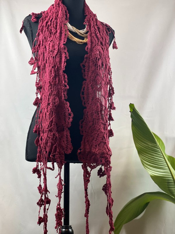 Boho Fringe Scarf